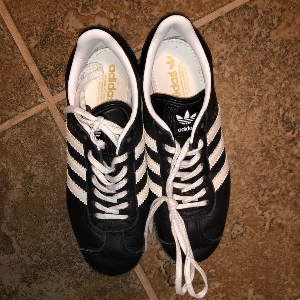 Adidas Black and White Sneakers
